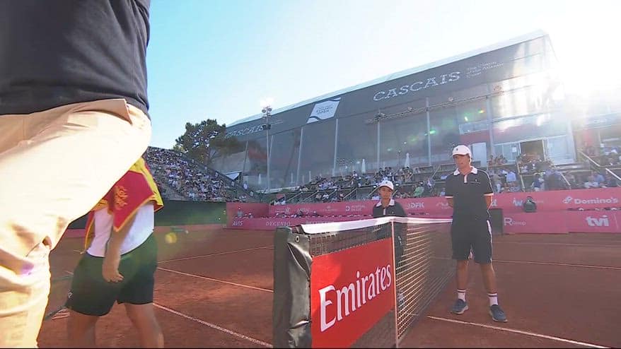 Atp Estoril, Darderi-Martinez sospesa per calo di tensione