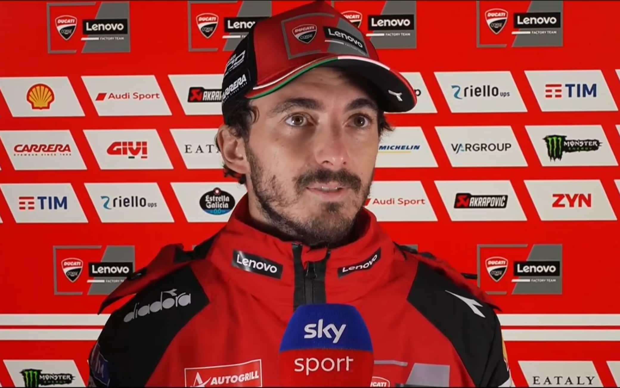 Bagnaia sul fuorionda: "Frasi fuori contesto, Ducati mi supporta e l'ho sempre detto"