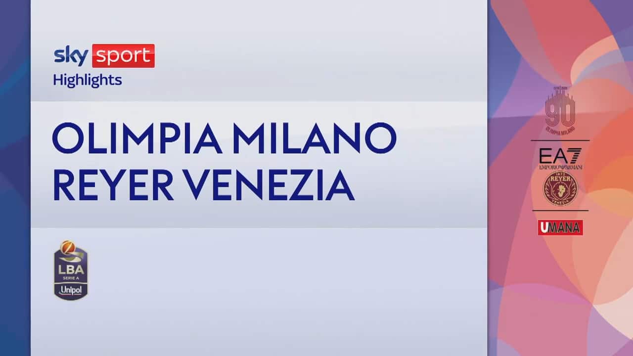 Gara-2 Olimpia Milano-Venezia 92-79: highlights LBA 