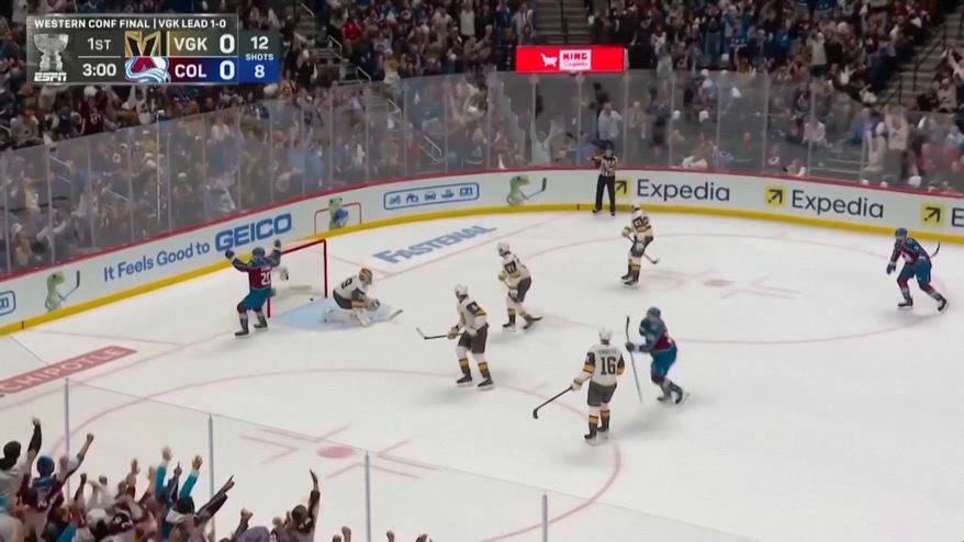Colorado-Vegas: highlights Nhl