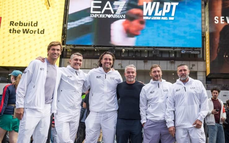EA7 World Legends Padel Tour al via il 13 marzo a Milano: il calendario 2026