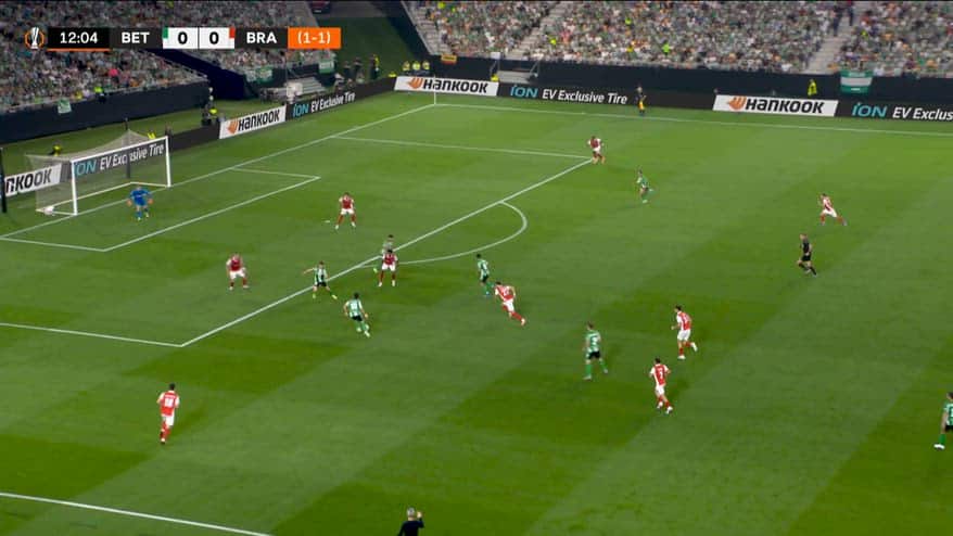 Betis-Braga 2-4: gol e highlights