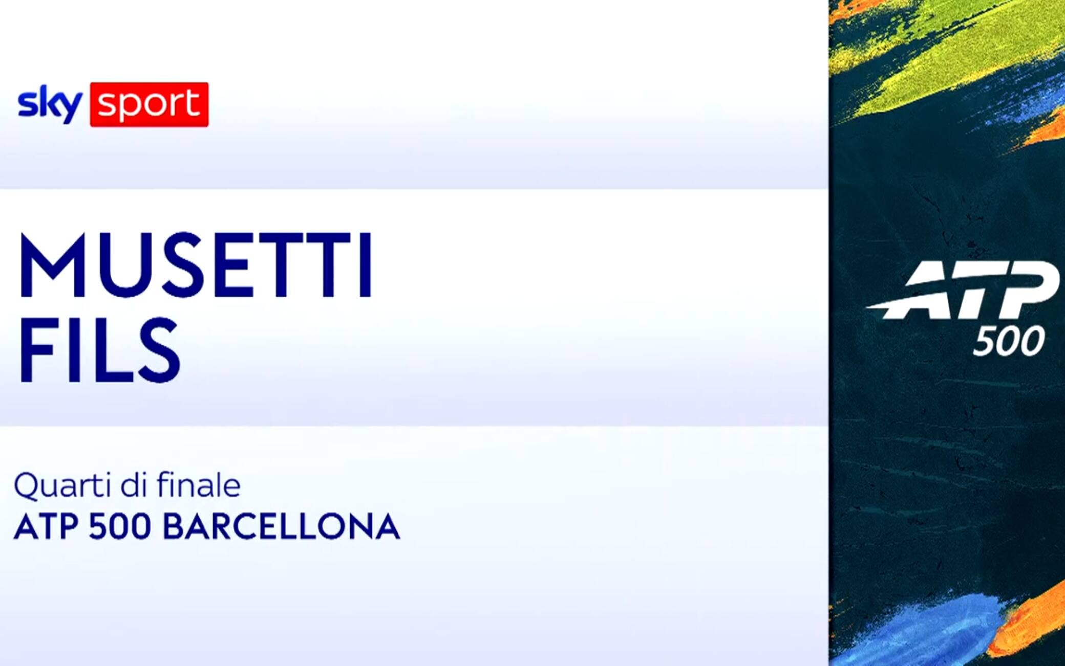 Musetti-Fils: highlights Atp Barcellona