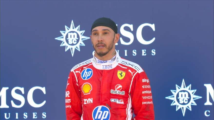 Negli occhi di Hamilton: quanta emozione a Barcellona