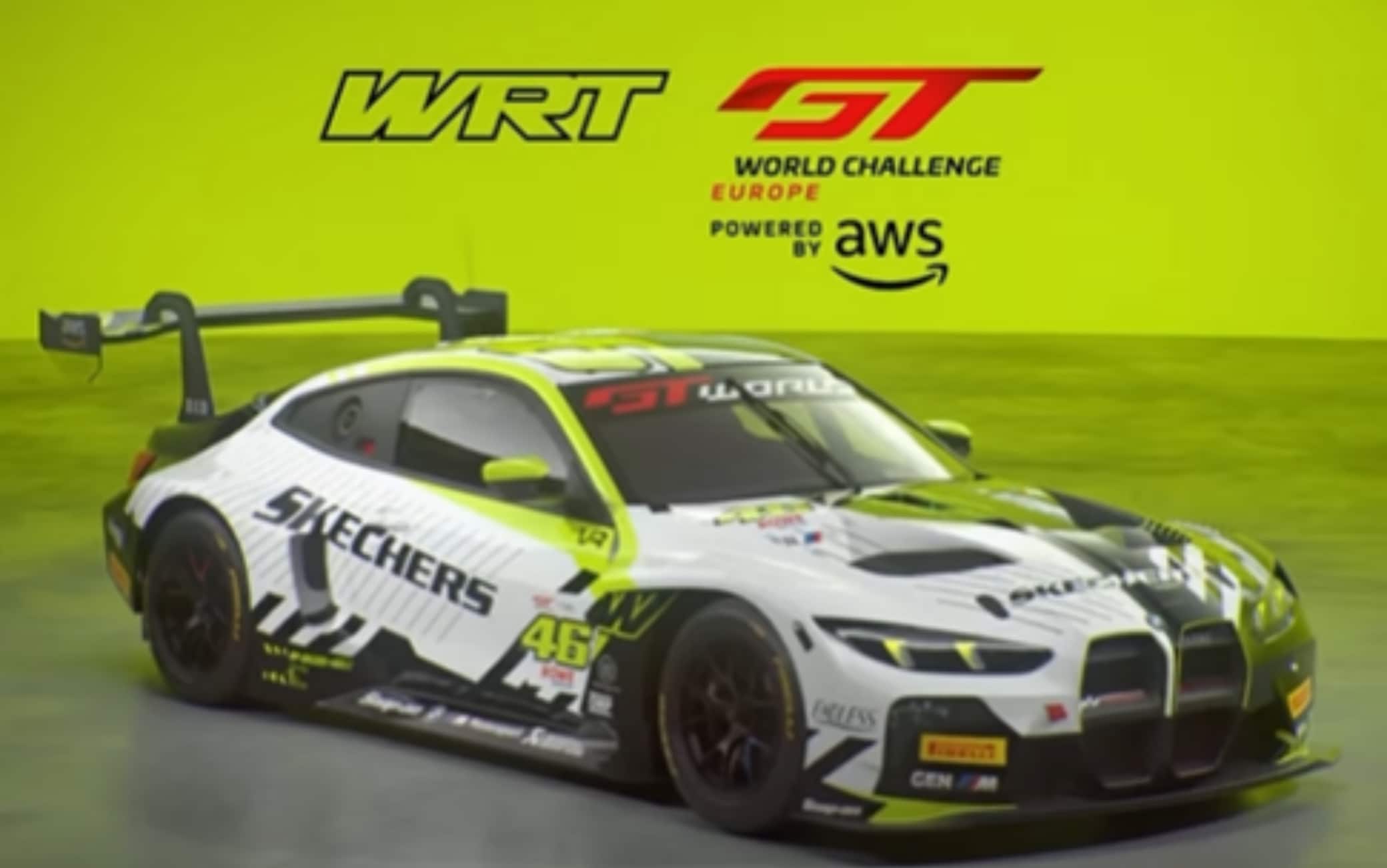 Gt World Challenge Europe, presentata la BMW di Valentino Rossi. FOTO e VIDEO