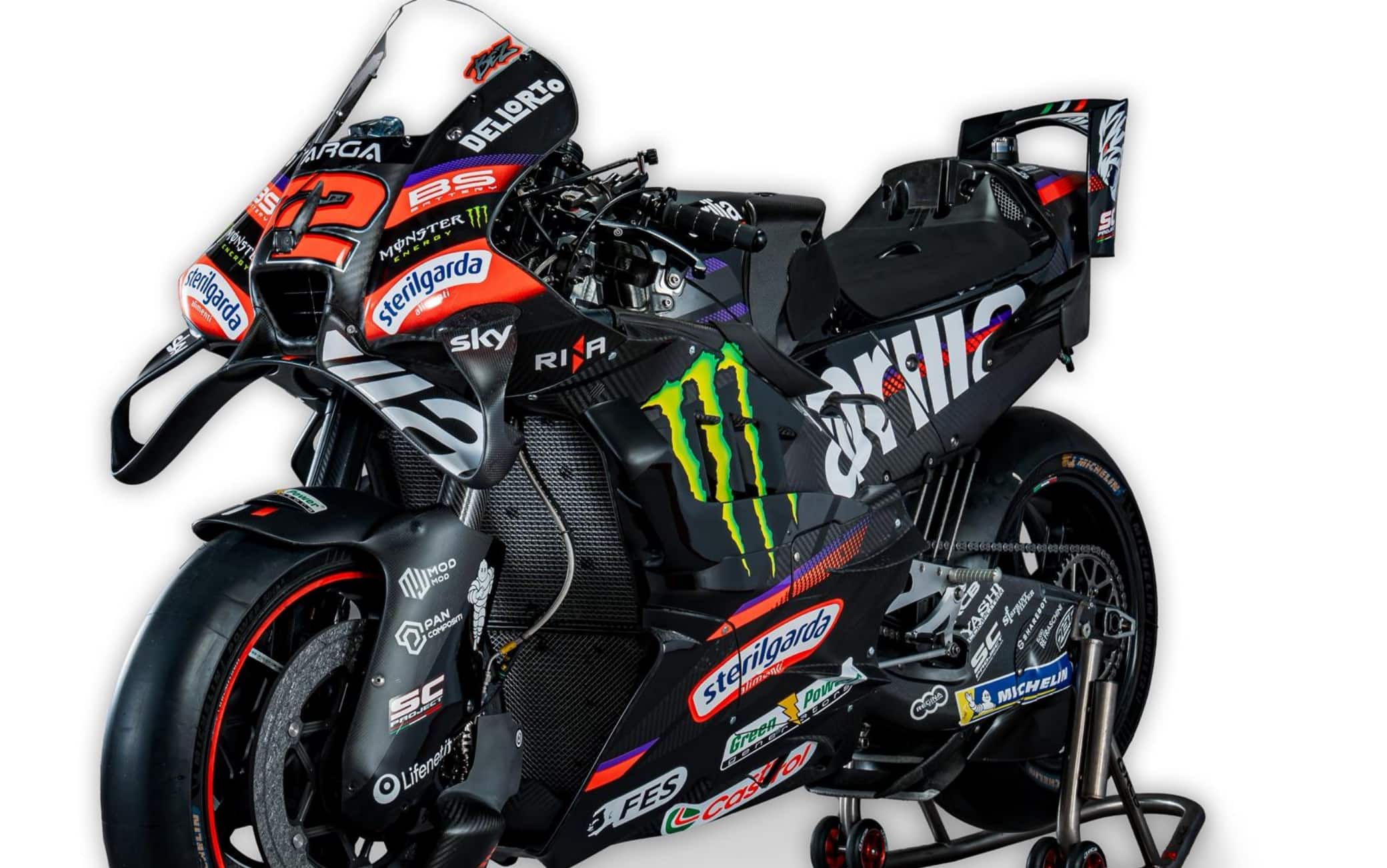 Aprilia, ecco il main sponsor: la nuova livrea della moto di Bezzecchi e Martin