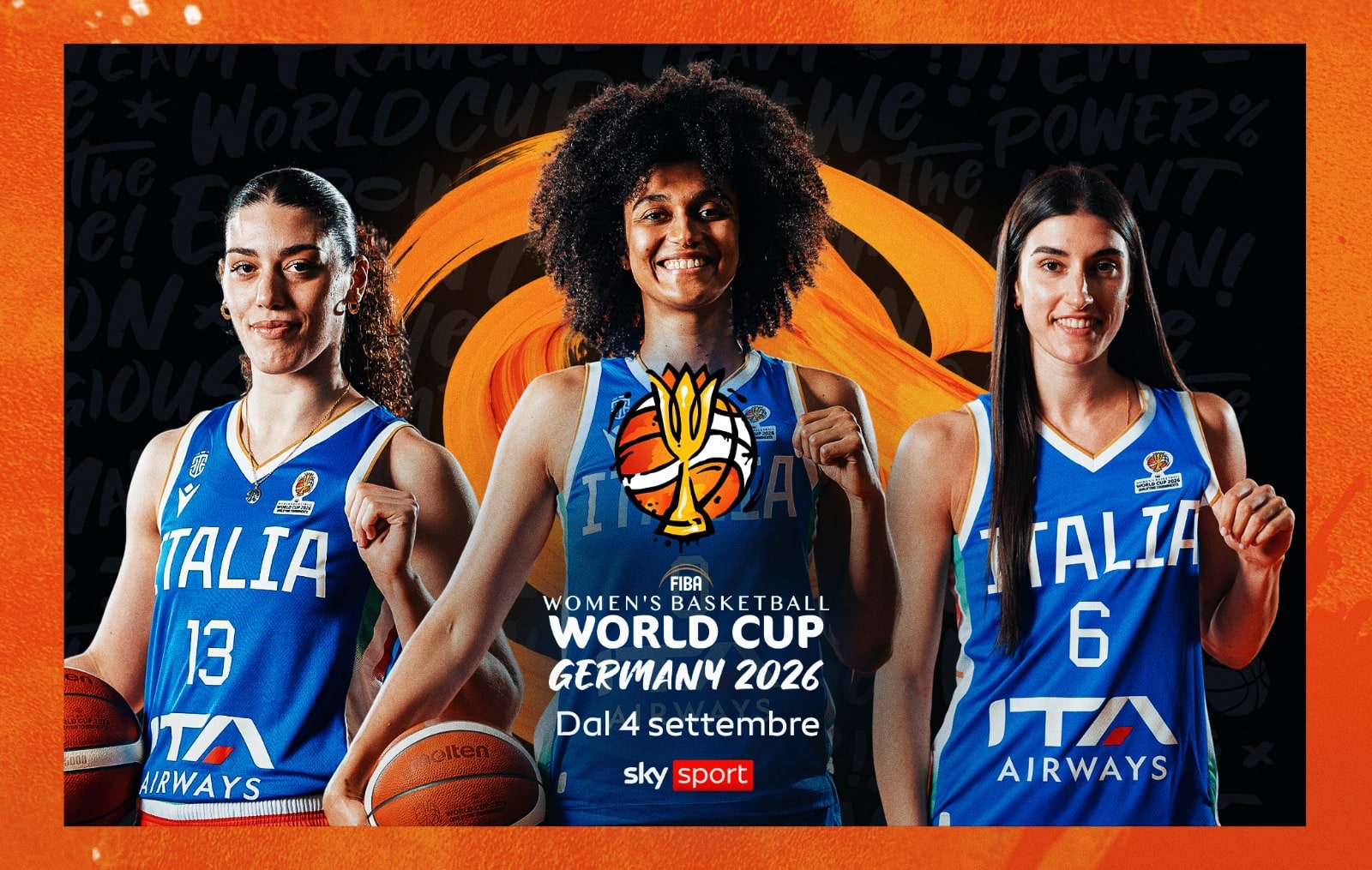 Italia Basket, le convocate dal ct Capobianco per i Mondiali femminili