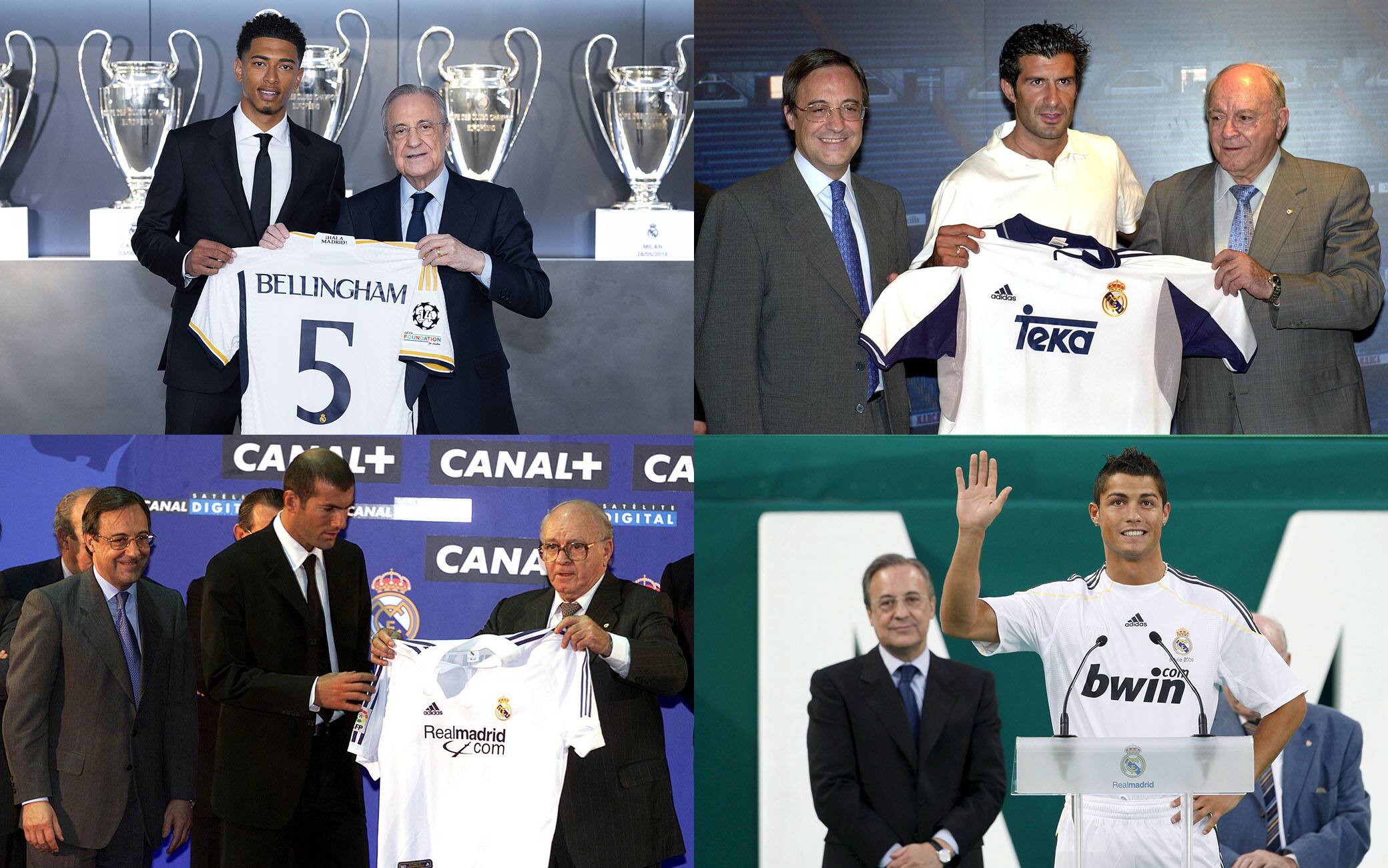 Real Madrid, gli acquisti più costosi di calciomercato. CLASSIFICA