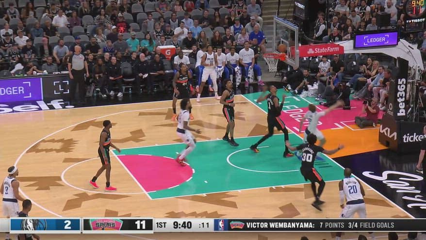NBA, 33 punti di Cooper Flagg contro San Antonio