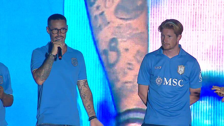 Napoli, Hamsik incorona De Bruyne: "È un fuoriclasse"
