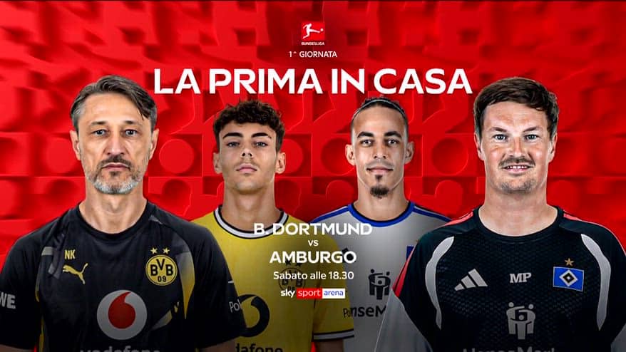 Borussia Dortmund fra Inter e l'esordio in Bundes