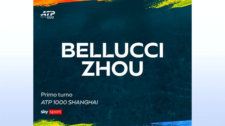 Bellucci-Zhou: gli highlights dell'Atp Shanghai