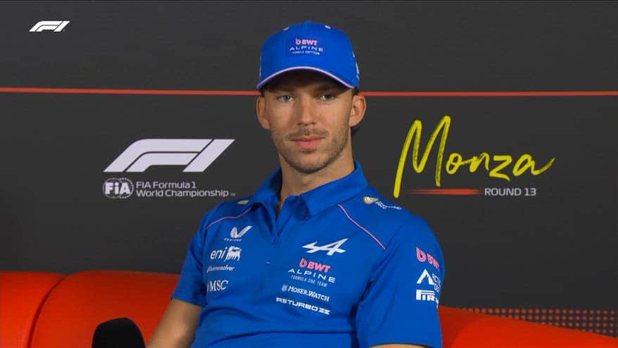 Gasly: "Felice del rinnovo di Colapinto, lavoriamo bene"