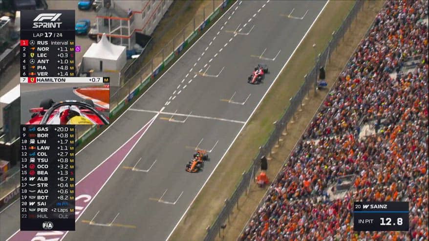 Leclerc accende la Sprint: il sorpasso su Norris in Olanda
