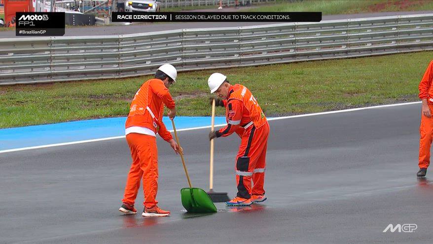 GP Brasile, lavori in pista: slittano le FP1 della MotoGP