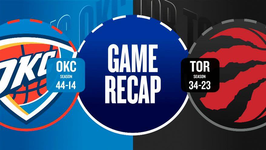 NBA Highlights: Toronto-Oklahoma City 107-116

