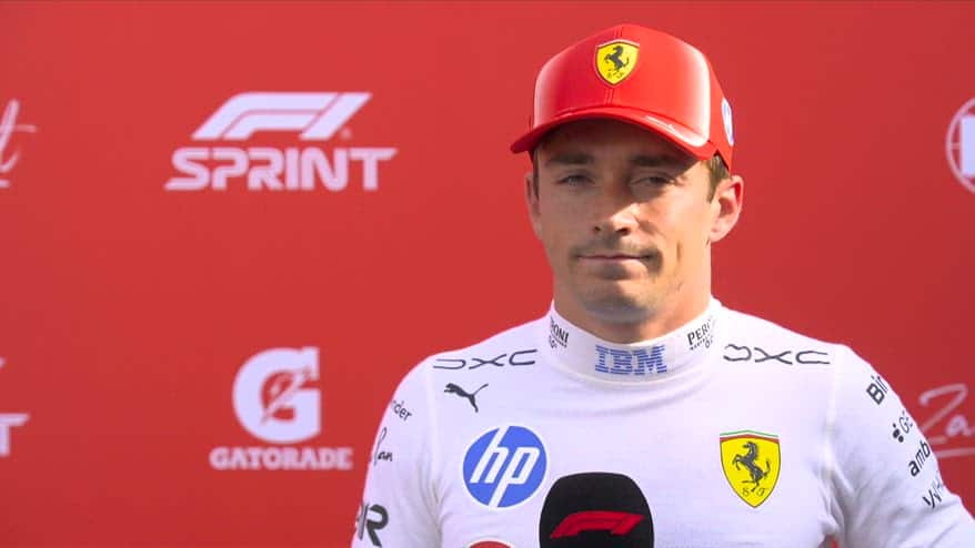 Leclerc: "Mio miglior giro in qualifica dell'anno"