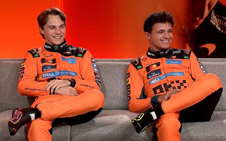 McLaren, Norris: "Non vedo l'ora di ricominciare". Piastri: "Mi sento più forte che mai"