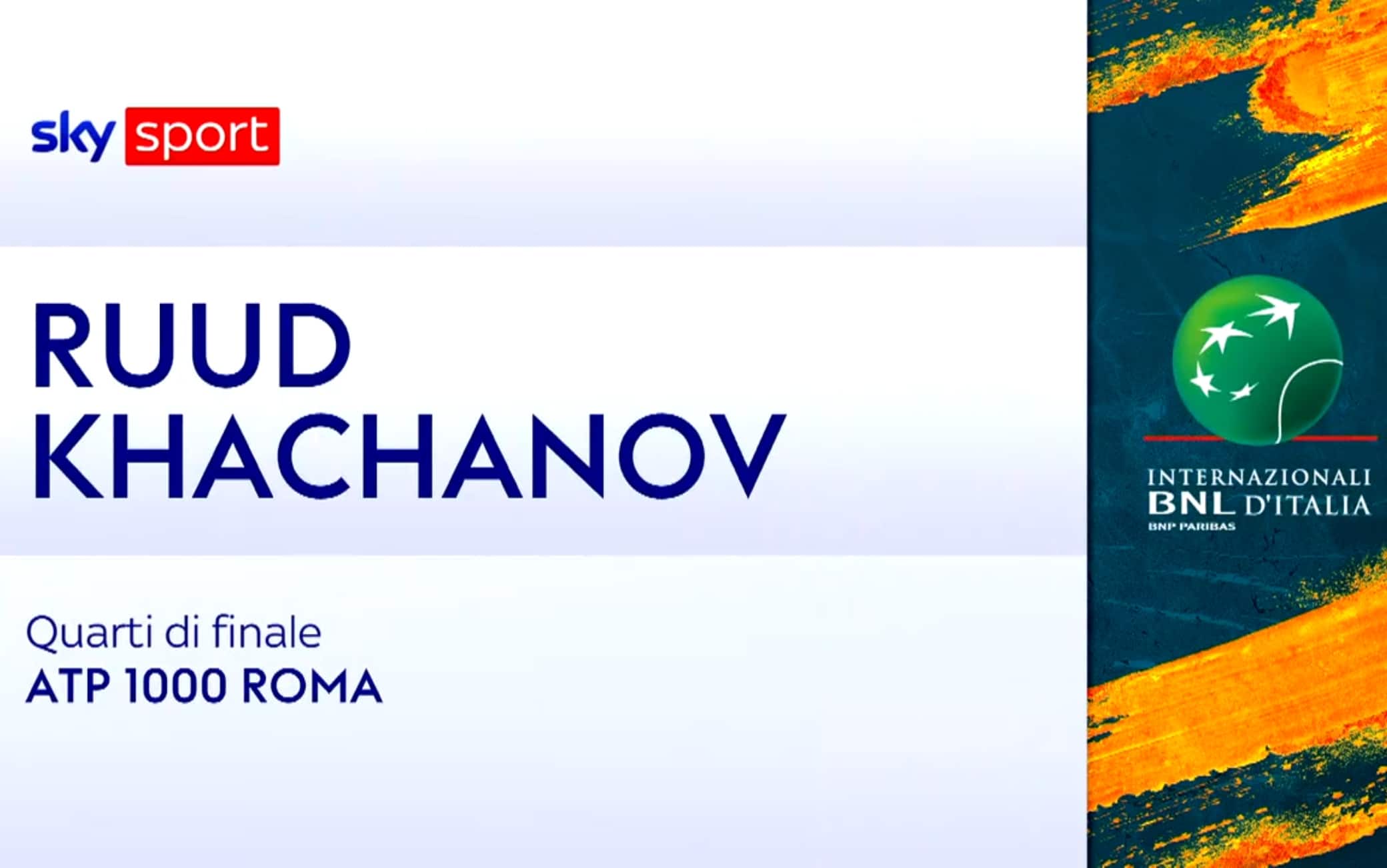 Ruud-Khachanov: highlights Atp Roma