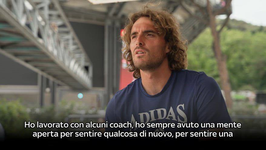 Tsitsipas: "Un coach che ha vinto Slam non dà garanzie"