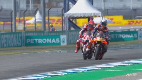 Marquez Acosta, incidente e penalità nella Sprint MotoGP della ...