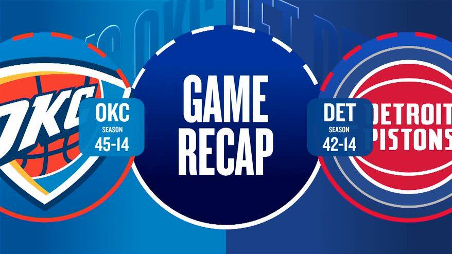 NBA Highlights: Detroit-Oklahoma City 124-116