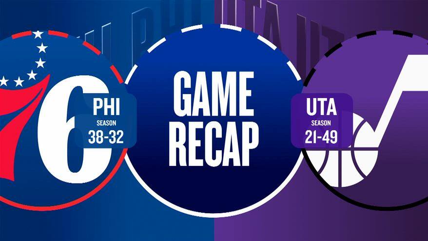 NBA Highlights: Utah-Philadelphia 116-126
