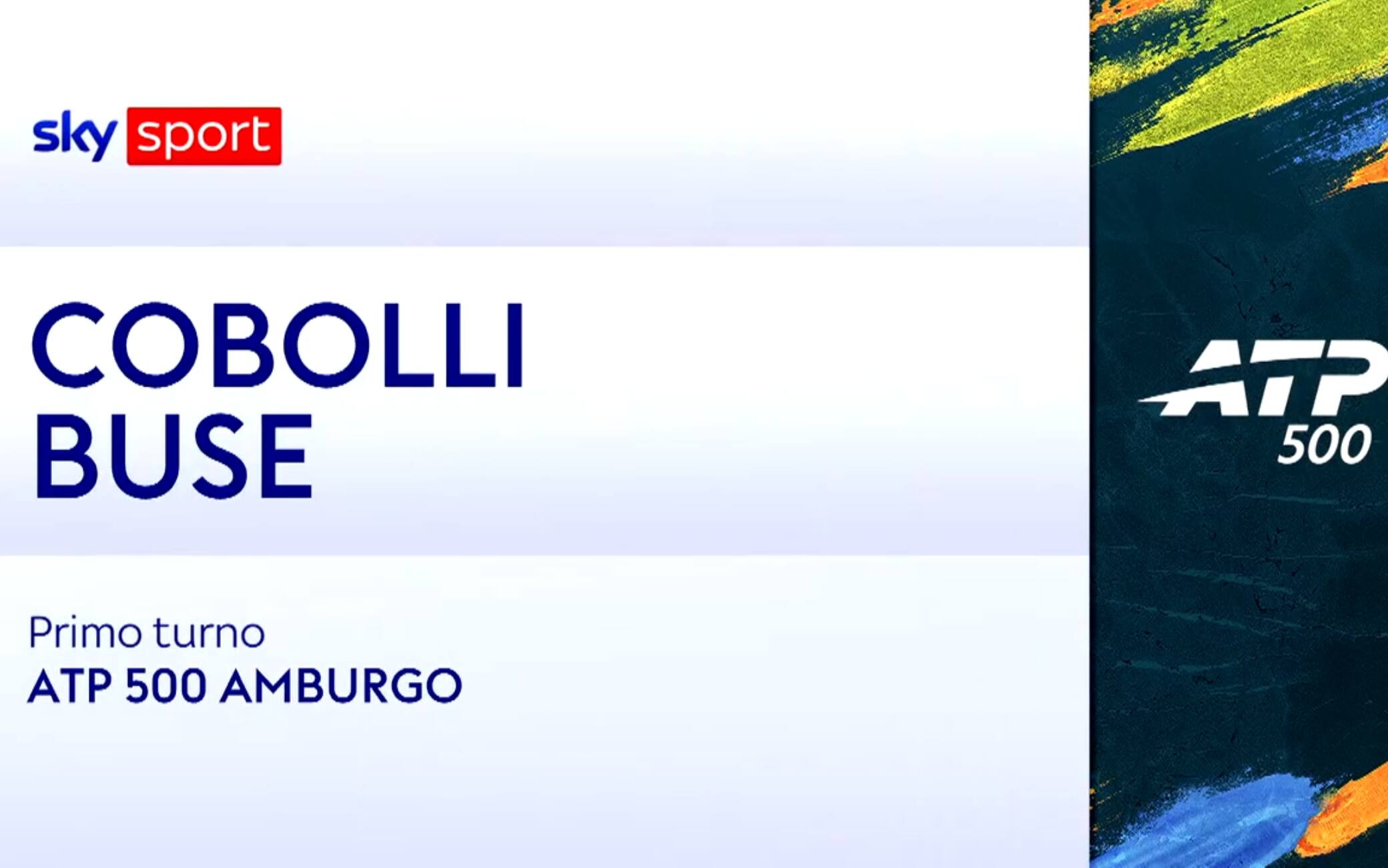 Cobolli-Buse: highlights Atp Amburgo