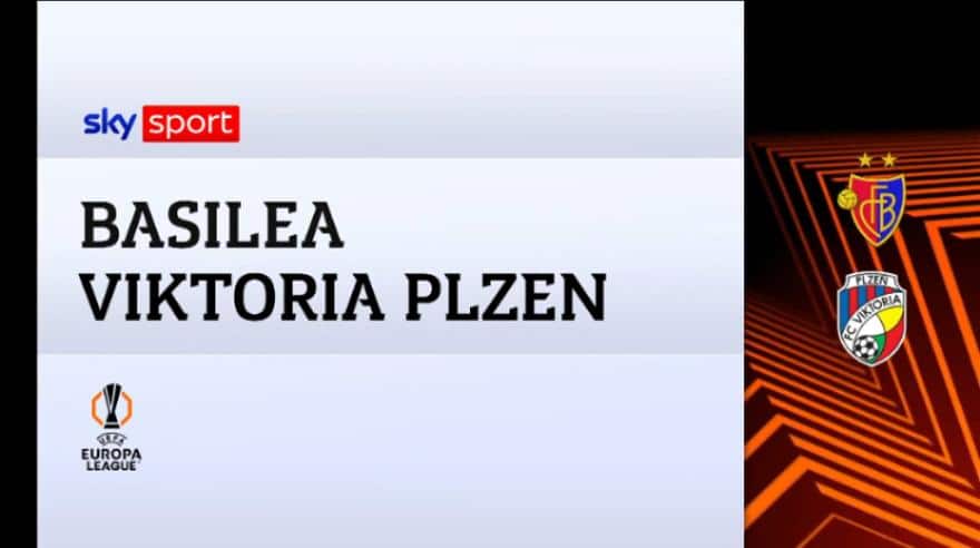 Basilea-Viktoria Plzen 0-1: gol e highlights