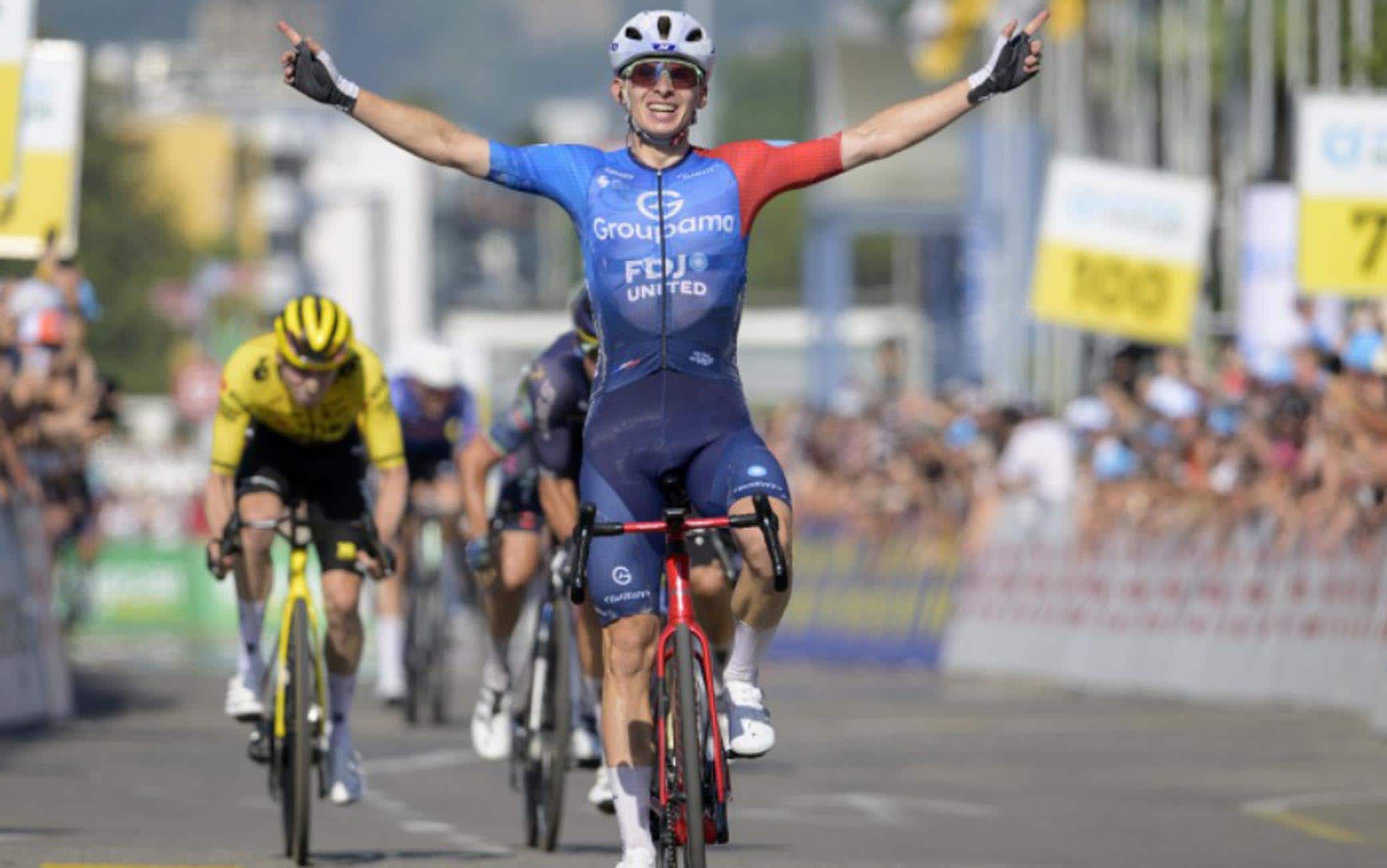 Giro di Svizzera, Gregoire vince la 2^ tappa. Pogacar in maglia gialla