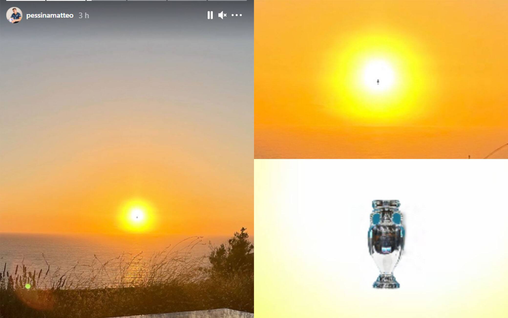 Bastava zoommare, ci ha pensato lo stesso Pessina nelle sue Stories