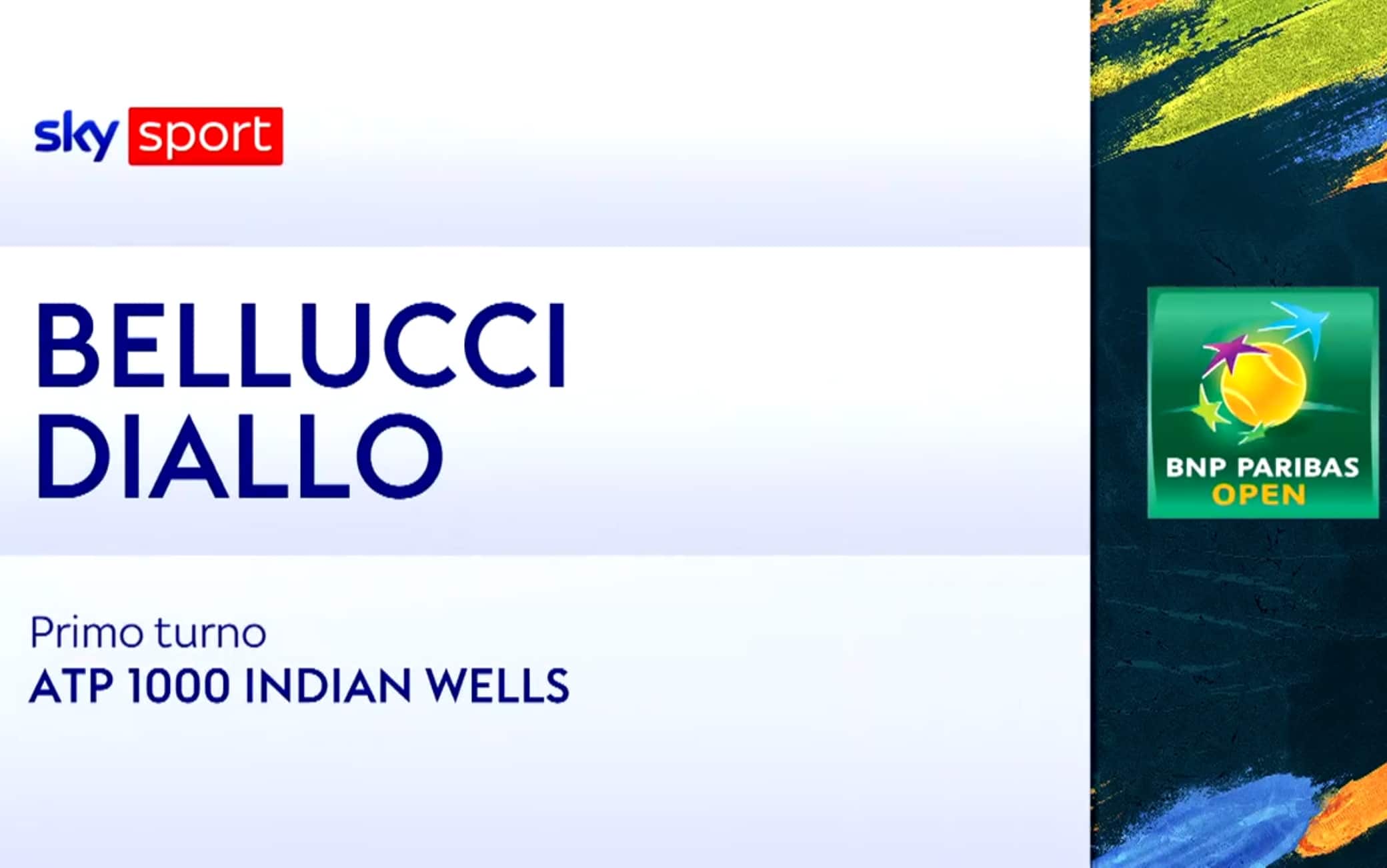 Bellucci-Diallo: highlights Atp Indian Wells