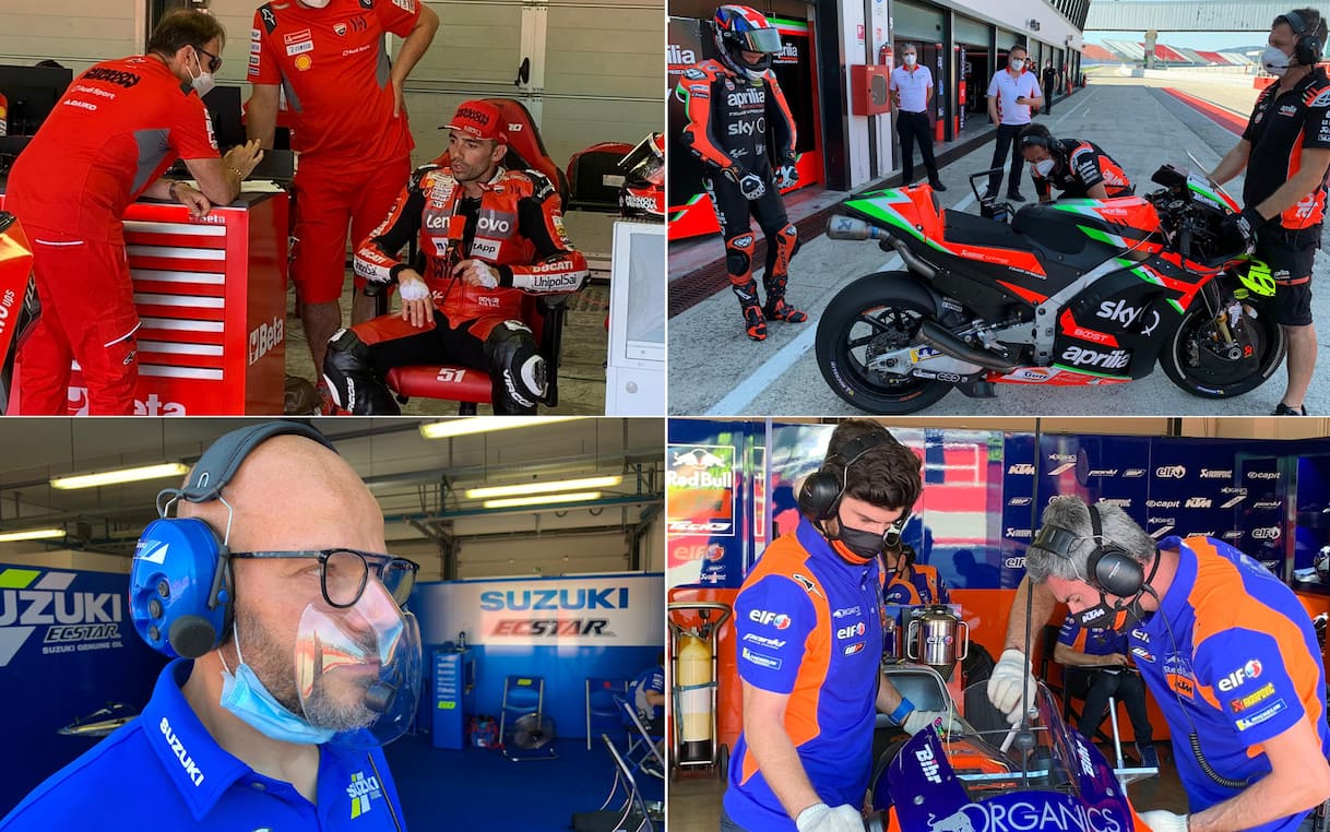 MotoGP, test privati a Misano: in pista Ducati, Aprilia, Suzuki e KTM ...