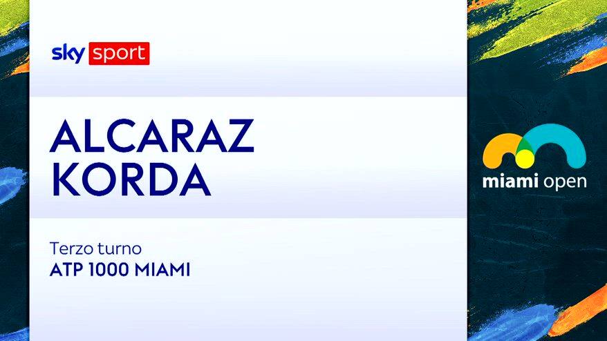 Alcaraz-Korda: highlights Atp Miami. VIDEO 