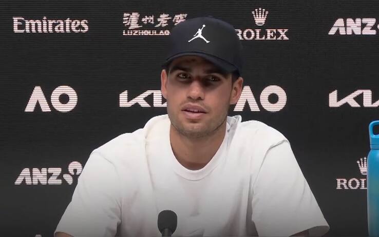 Alcaraz: "Sento di poter arrivare in fondo all'Australian Open". VIDEO