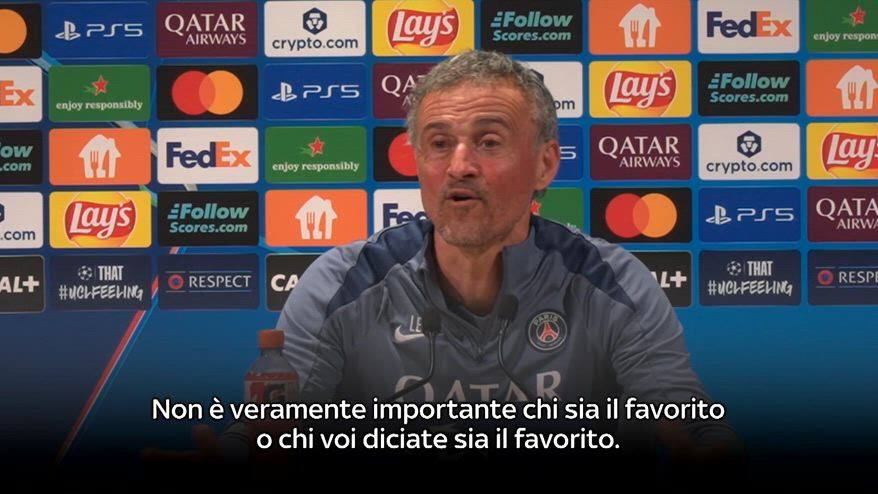 Luis Enrique: "In queste competizioni non ci sono favoriti"