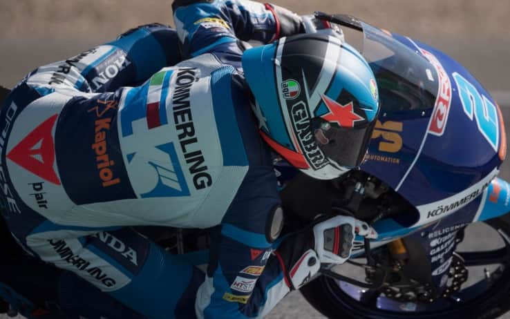 Moto3, Rodrigo in azione