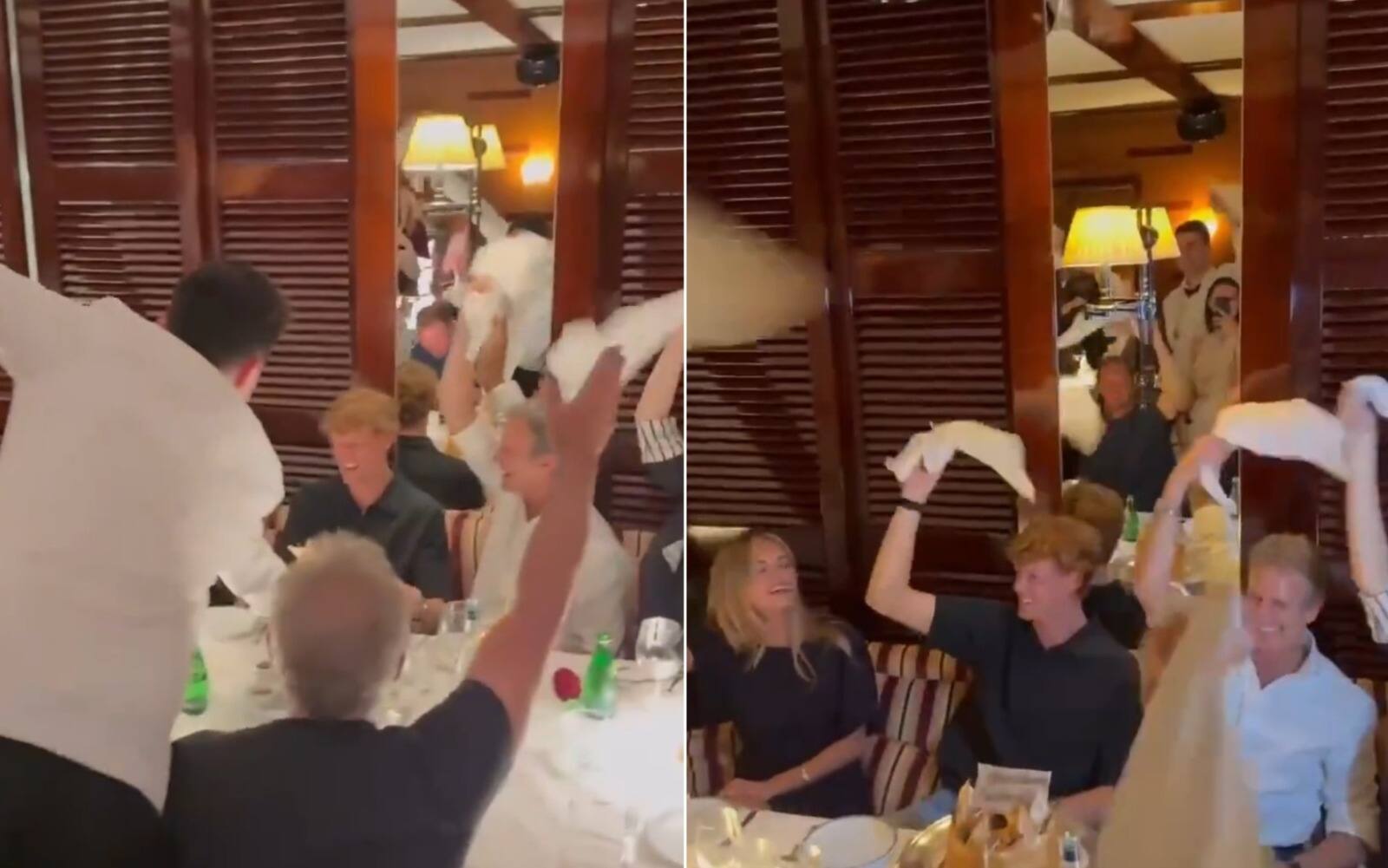 Sinner, dopo la vittoria a Monte-Carlo canta "We Are The Champions" al ristorante. VIDEO
