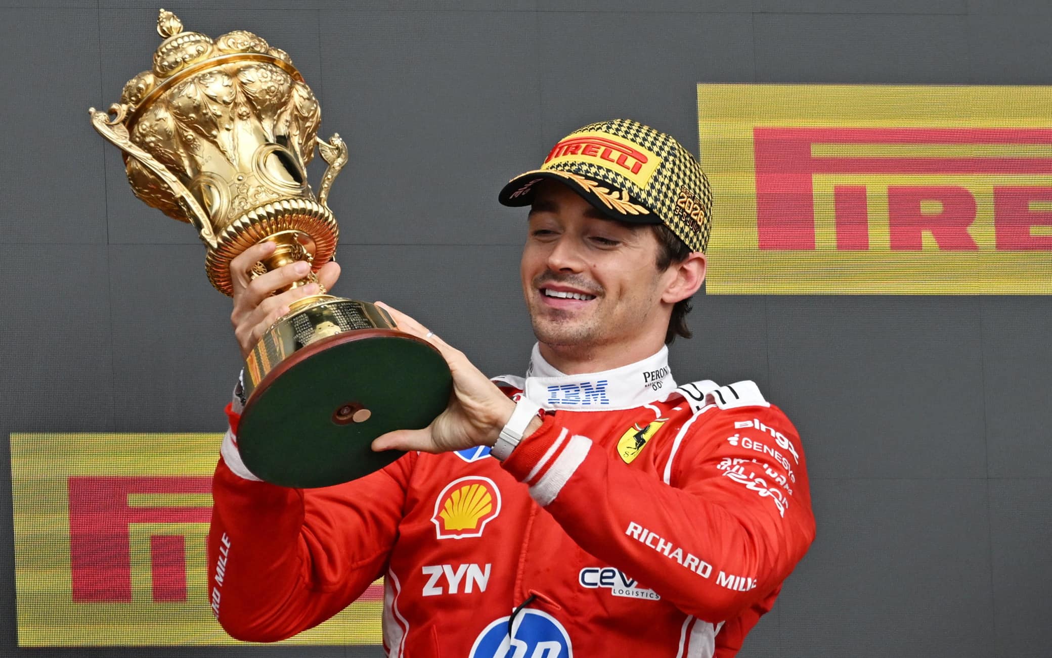 Leclerc dopo il GP Silverstone: "Un po' di fortuna, sofferto e lavorato per vincere qui"
