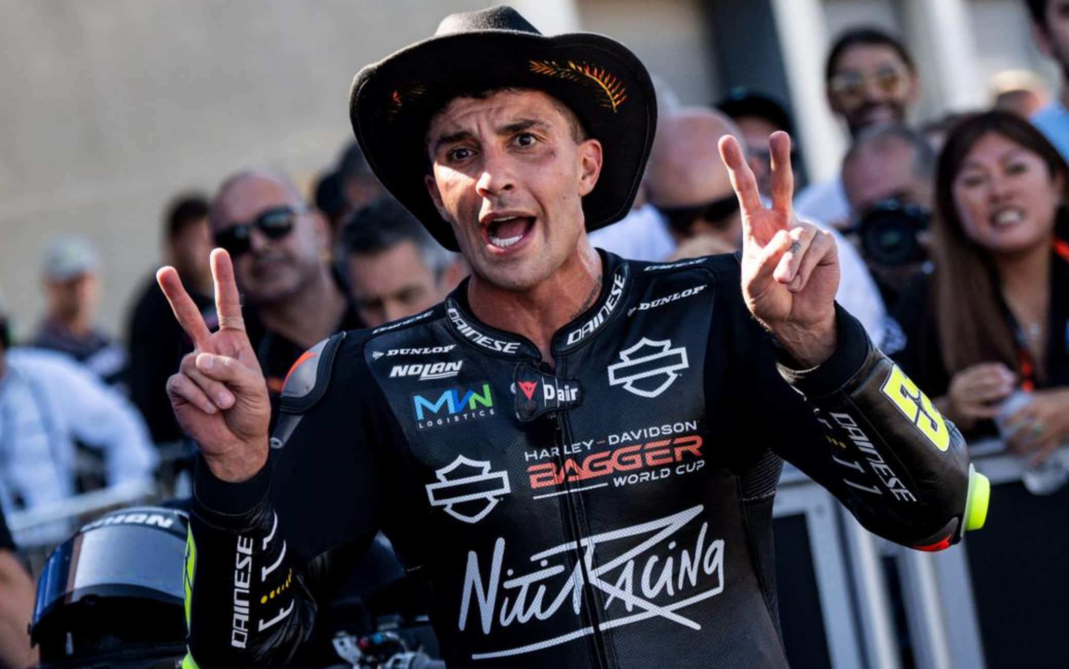 Baggers World Cup, Andrea Iannone vince gara-1 ad Aragon: l'ultimo giro. VIDEO