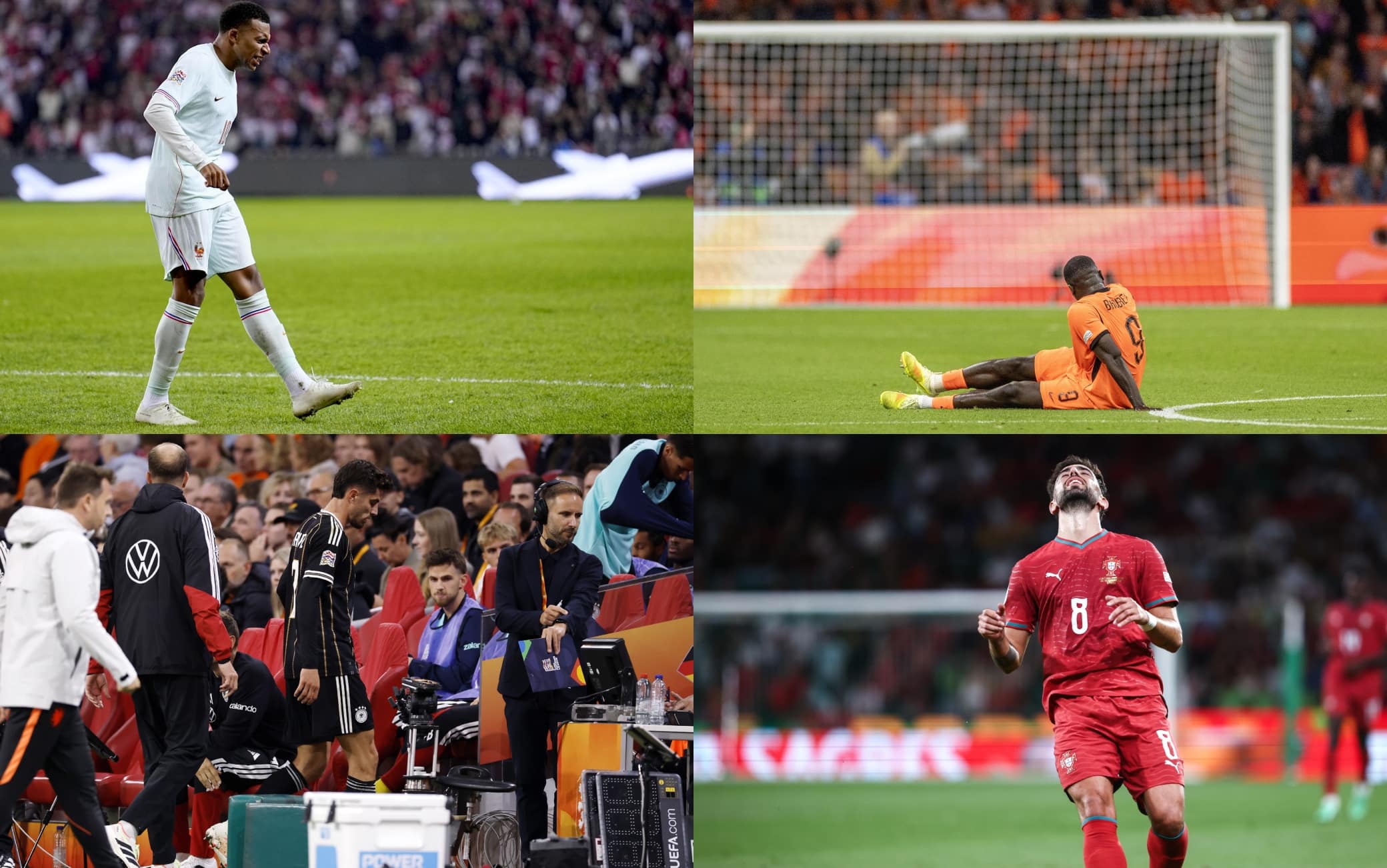 Nations League: infortunati, indisponibili e squalificati per le prossime giornate