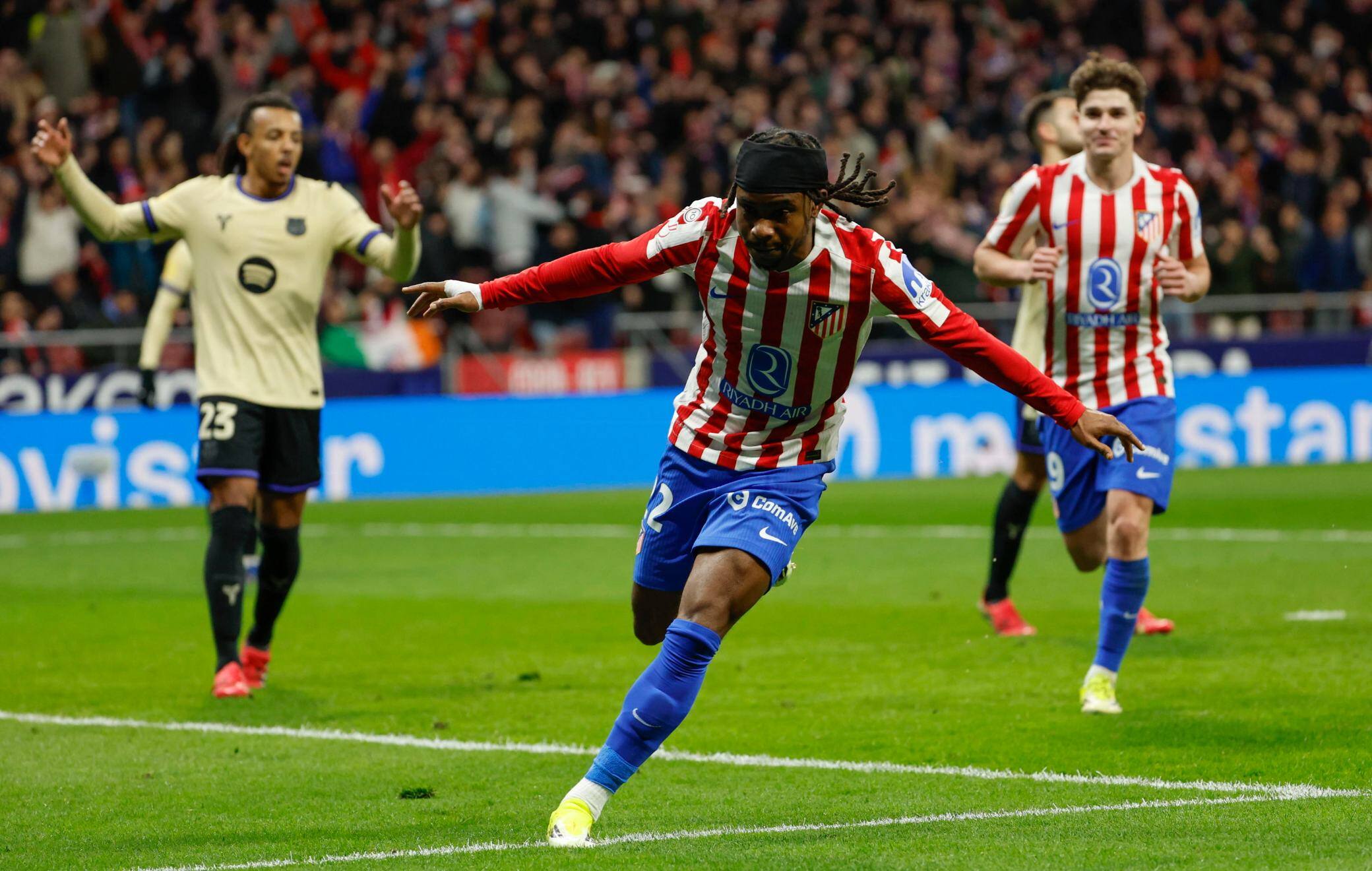 Coppa del Re, Atletico Madrid-Barcellona 4-0: segna anche Lookman