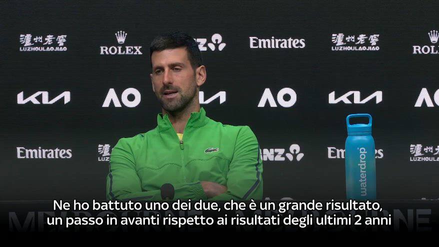 Djokovic: "Non è stato abbastanza ma continuerò a provarci"