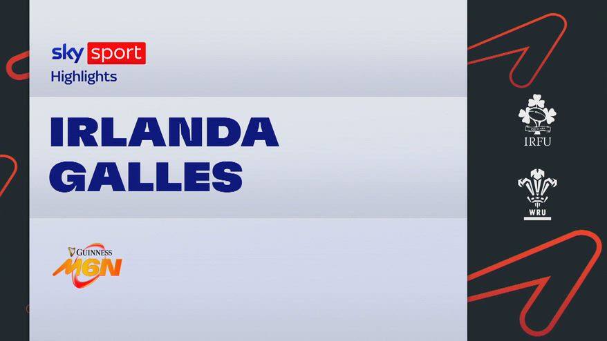 Irlanda-Galles: highlights Sei Nazioni