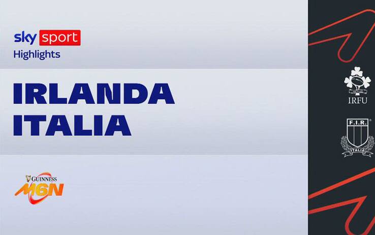 Irlanda-Italia: highlights Sei Nazioni 
