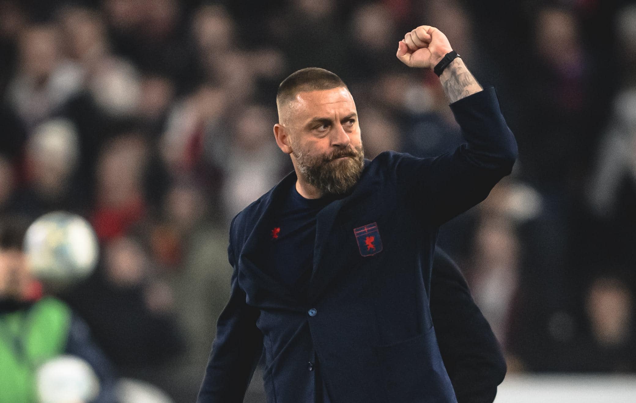Genoa-Roma, De Rossi: "Speravo di vincere a prescindere dal mio passato"