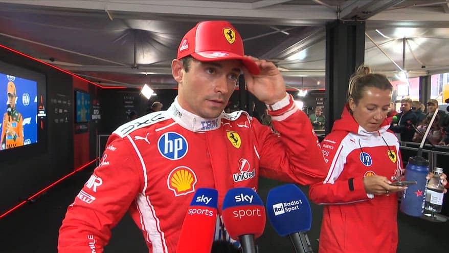 Leclerc: "Sbagliato un po' strategia del motore"