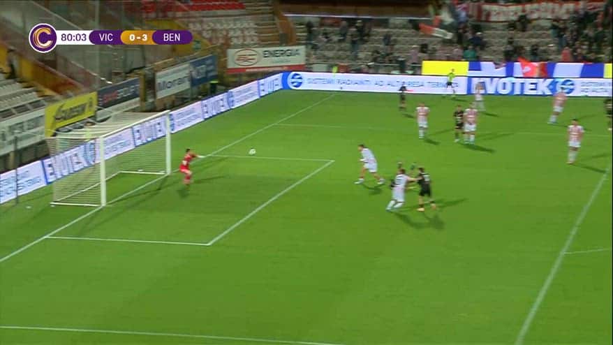 Benevento, gol da urlo di Salvemini al Vicenza in Supercoppa