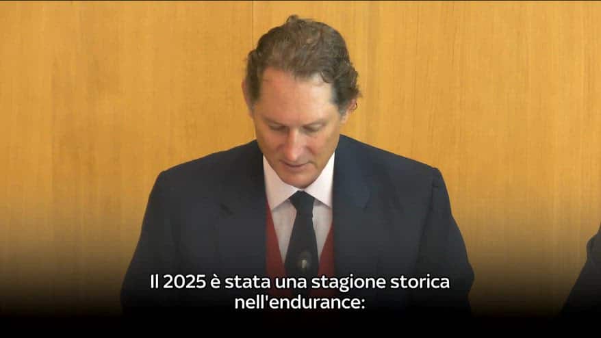 Ferrari, Elkann: "2025 stagione storica nell'endurance"