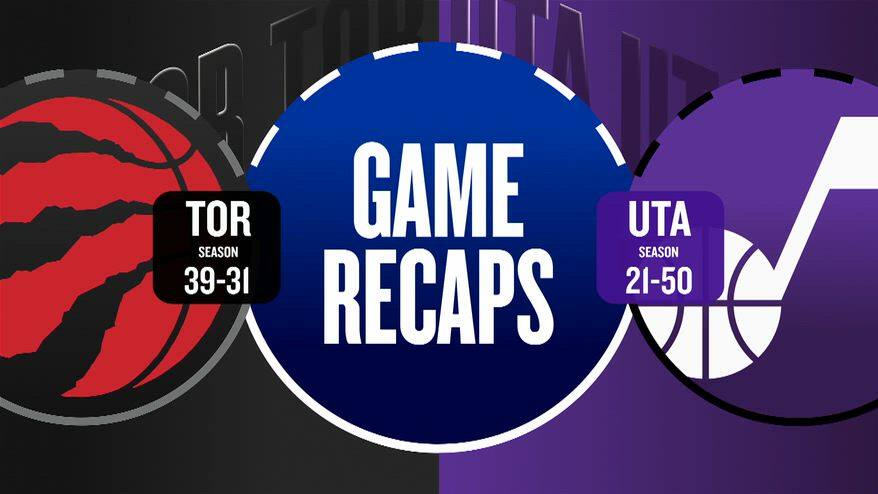 NBA Highlights: Utah-Toronto 127-143
